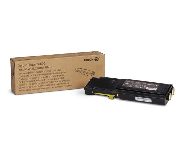 Phaser 6600/WorkCentre 6605 Standard Capacity Yellow Toner Cartridge (2,000 Pages)